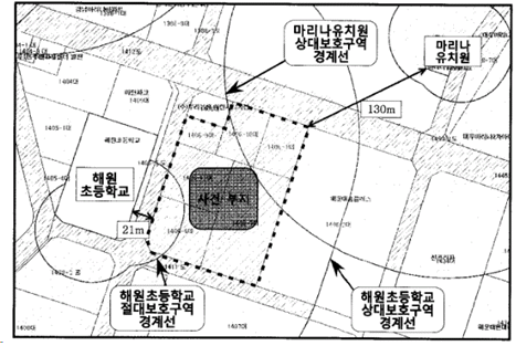 사건 당시 사업부지