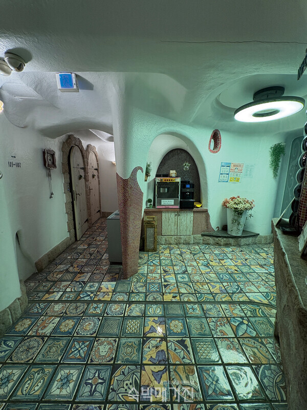 (시공 전)리모델링 전 로비의 모습